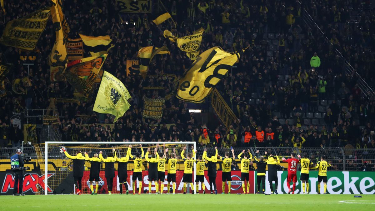 La afición del Borussia Dortmund es una de las más fieles en todo el mundo.