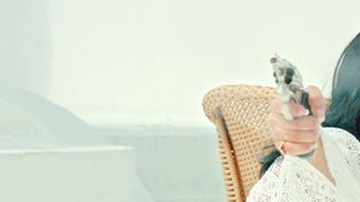 Kate del Castillo en una escena de la telenovela "Dueños del Paraíso"
