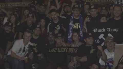 Aficionados del LAFC se volverán a reunir.