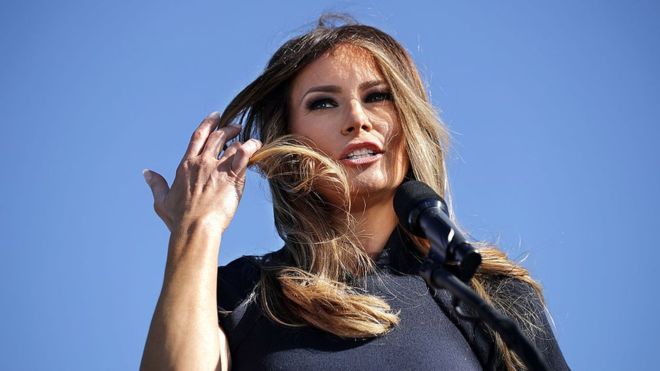 Melania Trump nació en Eslovenia y fue modelo. Getty