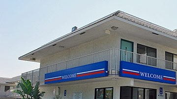 Motel 6 en Sylmar. /Tomada de la web