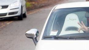 Coche de Sergio Romero