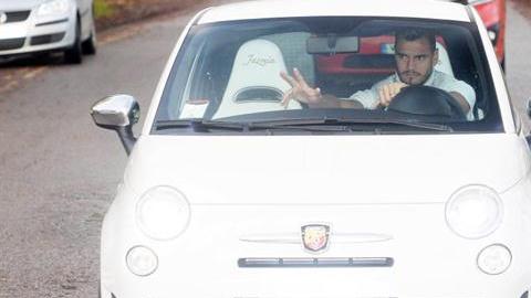 Coche de Sergio Romero