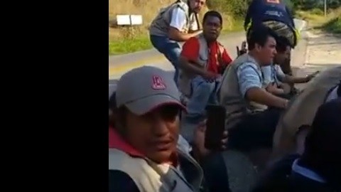 Periodistas piden no ser agredidos.
