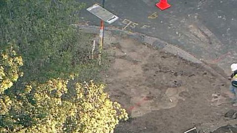 Las autoridades de obras públicas ya han comenzado los trabajos de reparación.