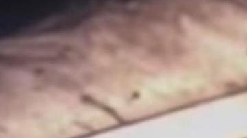 La escena del grave accidente de la Universidad de Marshal en 1970.