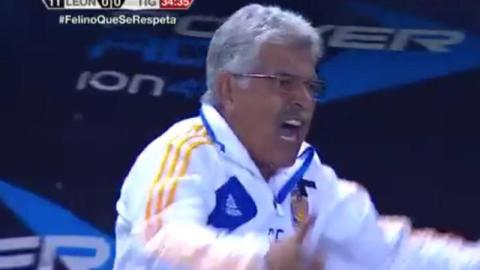 La bilis del 'Tuca' quedó regada en el Nou Camp.
