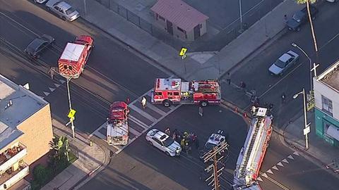 El área está bloqueada en Westlake.