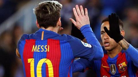 Según una revista, ambos jugadores del Barcelona tienen un valor superior al portugués.