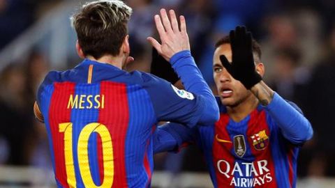 Según una revista, ambos jugadores del Barcelona tienen un valor superior al portugués.