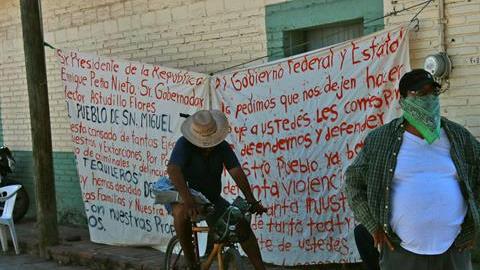 Tensión en pueblos de Guerrero