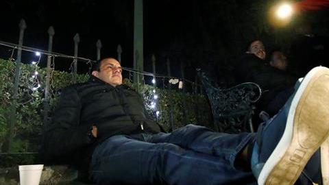 Cuauhtémoc Blanco levantó su huelga de hambre este fin de semana.