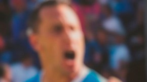 Christian 'Chaco' Giménez durante la presentación de su libro.