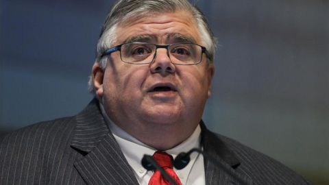 Agustón Carsten, gobernador del Banco de México.