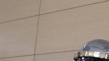 Replica del trofeo de la Copa Sudamericana