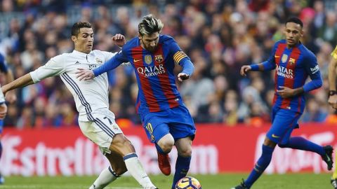 Cristiano Ronaldo y Lionel Messi