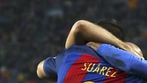 Luis Suarez, Neymar y Messi