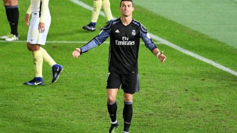 Cristiano Ronaldo se lamenta