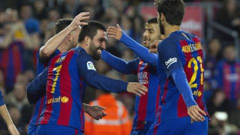 El Barcelona, lleno de suplentes calificó a la siguiente fase de la Copa del Rey.