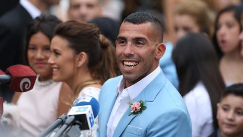 Carlos Tevez se casa