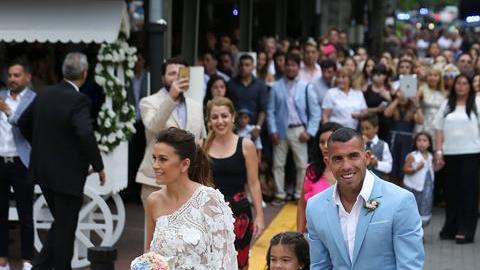La boda de Carlos Tevez