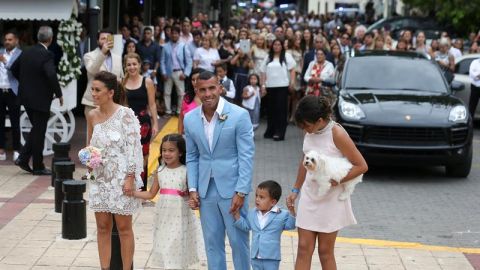 La boda de Carlos Tevez