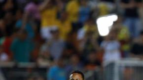 Neymar y Robinho durante el partido benéfico para los deudos del Chapecoense.