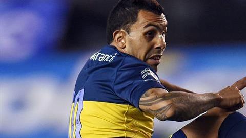 Carlos Tevez con el Boca Juniors