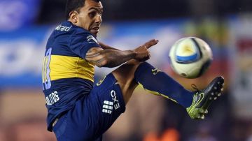 Carlos Tevez con el Boca Juniors