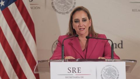 Claudia Ruiz Massieu, canciller mexicana.