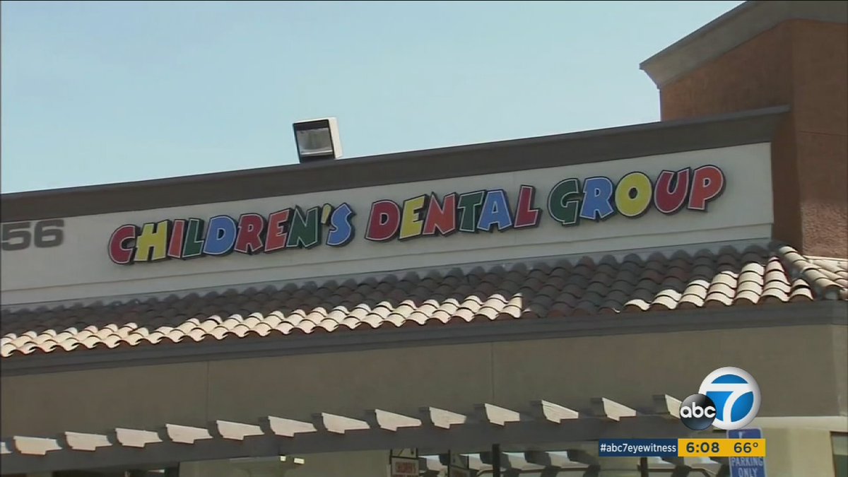 Las autoridades de salud ordenaron el cierre de la clínica de Children's Dental Group en Anaheim. 