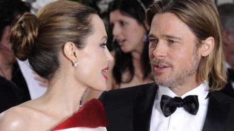 Angelina Jolie y Brad Pitt.