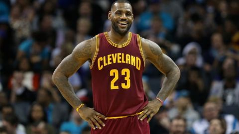 LeBron James, todo un emblema para los Cavs de Cleveland y para la NBA.