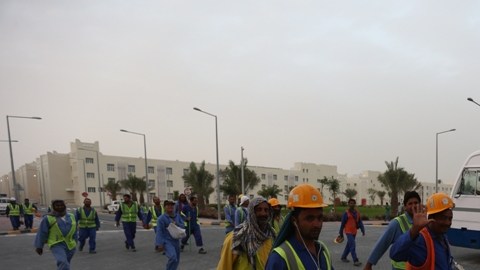 Catar brindará a sus trabajadores una ventilación vital.