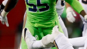 Jared Goff tuvo otra mala noche ante los Seahawks.