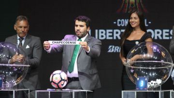 Chapecoense quedó en el Grupo 7 de la Copa Libertadores.