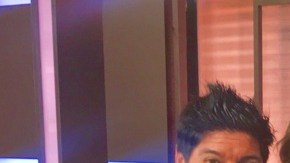 Lindsay Casinelli se ha ganado un merecido lugar en Univision Deportes: en la foto con Iván Zamorano y Hristo Stoichkov.