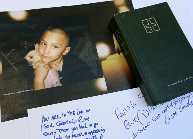 Gabriel Fernández, de 8 años, murió a consecuencia de la tortura que le propinaban su madre y el novio de ésta.