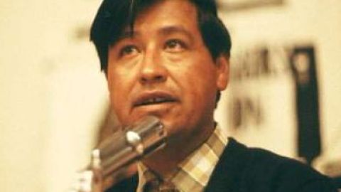 El líder sindical Cesar Chavez, cofundador del Sindicato de Campesinos con Dolores Huerta. EFE