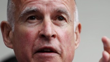 El gobernador de California, Jerry Brown.