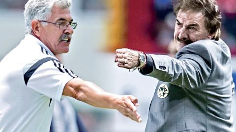 La Volpe y el Tuca Ferretti frente a frente en la final del Apertura 2016.