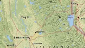 Pegaron los tres sismos a 70 millas de Lake Tahoe.