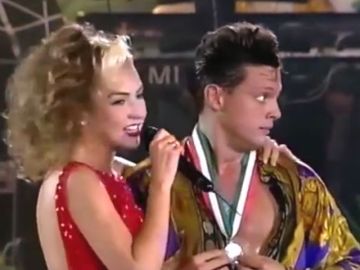 Thalía y Luis Miguel.