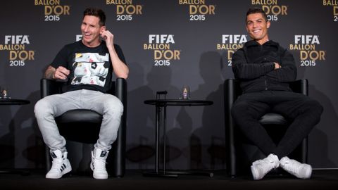 Lionel Messi y Cristiano Ronaldo