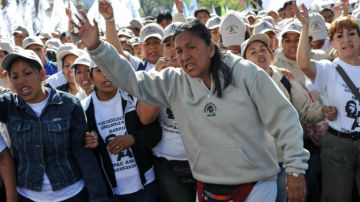 Milagro Sala, activista indígena de Argentina.