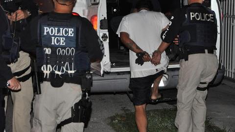 EEUU DETIENE A 3.168 INDOCUMENTADOS CON CARGOS EN TODO EL PAIS EN SEIS DIAS