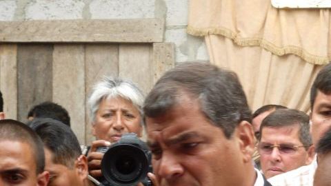 Rafael Correa, presidente de Ecuador.