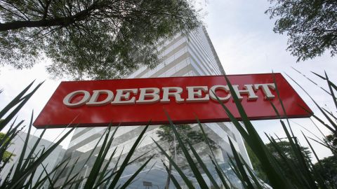 OdebrechtImage copyrightAFP
Image caption
Odebrecht se declaró culpable en el juzgado estadounidense.