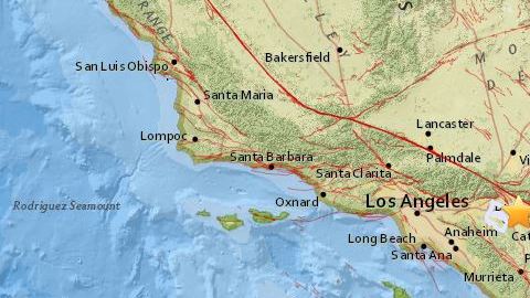 El sismo se sintió en varias ciudades del condado de San Bernardino.