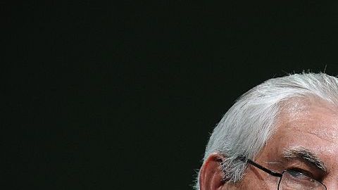 Rex Tillerson, nominado a Secretario de Estado de Trump.